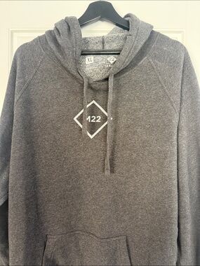 M22 Hoodie Sweatshirt - Charcoal Gray XL